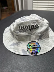 New WM Phoenix Open Grey Camo Pukka Golf Bucket Hat Size S/M - Picture 1 of 4