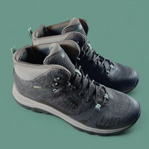 KEEN Women's Terradora II Mid WP Hiking Boots - Magnet / Ocean Wave Size 9.5 New - Picture 1 of 11