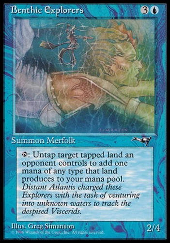 Benthic Explorers (Profile) - Alliances # MTG Magic The Gathering - Image 1 of 1