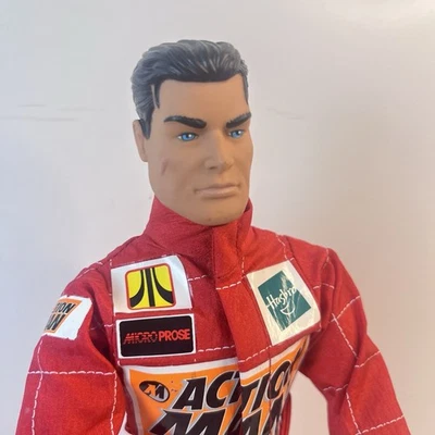 Винтажный гоночный автомобиль-водитель Action Man - F1 Formula One Grand Prix 1990-е Hasbro - Изображение 1 из 4