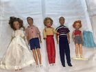 Vintage Ideal Tammy Family 5 Dolls Mom Dad Pepper Tammy And Ted