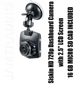 Dash Cam - Siskin 720p HD With 16GB Micro SD Included - Picture 1 of 12