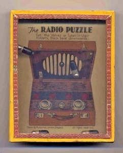 Jeu de patience anglais " The radio puzzle " Ed. Journet & Co TBE - Bild 1 von 2