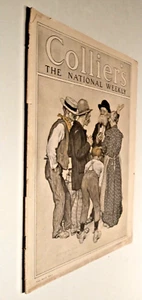 Colliers National  Weekly ~ B Kuppenheimer Ad  ~ 1909 Newspaper~ Complete - Picture 1 of 10