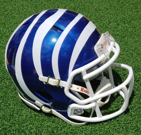 MEMPHIS TIGERS STRIPE FOOTBALL MINI HELMET MANY OTHER STYLES TOO Cover