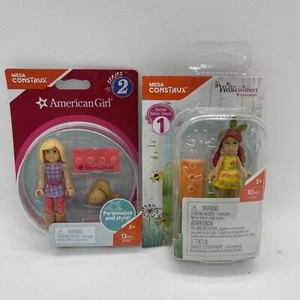 Lot Of 2 MEGA CONSTRUX American Girl Series 1 And Series 2 . - Picture 1 of 4