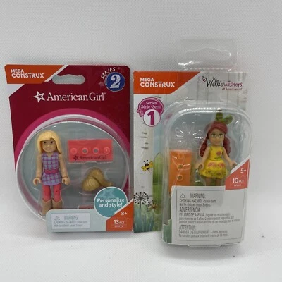 Lot Of 2 MEGA CONSTRUX American Girl Series 1 And Series 2 . - Image 1 of 4