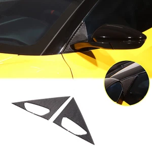 Carbon Fiber Interior Door A Pillar Triangle Sticker Trim For Lotus Emira 21-23 - Bild 1 von 12