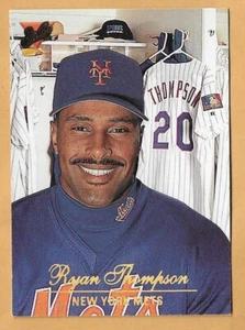 RYAN THOMPSON METS DE NUEVA YORK #120 - ESTUDIO DONRUSS CASI NUEVO - COMO NUEVO 1994 - Imagen 1 de 2