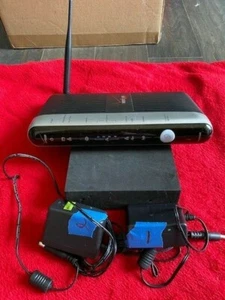 Verizon Actiontec MI424WR Rev. E WiFi Wireless N Router w/2 power plugs *Tested* - Picture 1 of 7