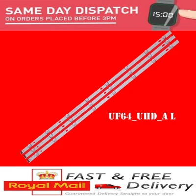 REPLACEMENT LEDS 43UH610V 43UH603V 43UH620V 43UF640V UF64_UHD_A HC430DGN-SLNX5 - Image 1 of 4