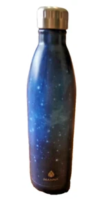 Manna Stainless Steel 40 Ounce Water Bottle Stars & Sky Blue - Picture 1 of 5