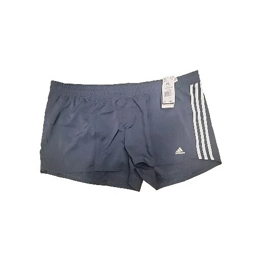 Adidas Damas Pacer 3 Rayas Absorbe Humedad Cintura Elástica Corto Azul Marino 2XL Foto 1 de 1