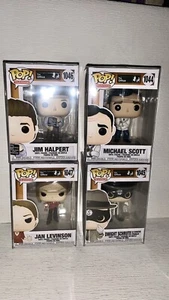 Funko Pop The Office Lot of 4 with Protectors !! - Picture 1 of 8