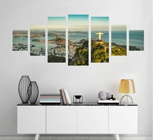 3D Coastal View 84 Unframed Print Wall Paper Decal Wall Deco Indoor AJ Jenny - Picture 1 of 6