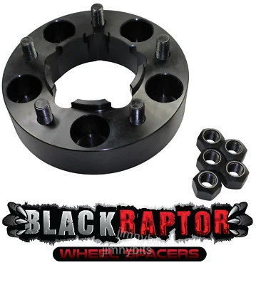 Espaciador de ruedas Land Rover Defender Raptor Hubcentric negro 50 mm aluminio 90 110 Foto 1 de 4