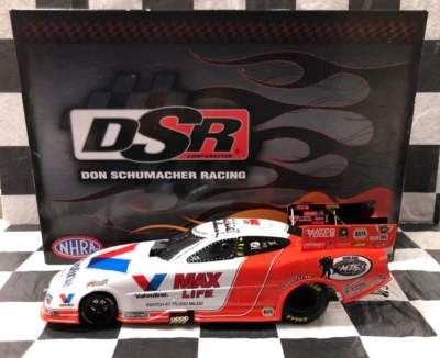 Jack Beckman Valvoline MaxLife 2013 Dodge Funny Car 1:24 *AUTOGRAFATO* 1 Di 196 - Immagine 1 di 4