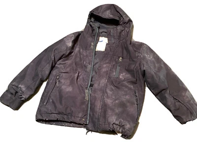 Billabong  Boys Waterproof Lightly Padded Grey Coat, Size 8, Excellent Cond! - Image 1 of 4