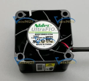 1PC New Nidec W40S12BMD5-01Z90 4028 4CM 12V 0.64A 2-pin cooling fan - Picture 1 of 1
