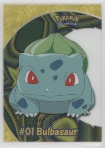 2000 Topps Pokemon TV Animation Edition Series 2 Clear Bulbasaur #PC2 0l4h
