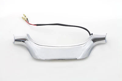 Suporte de seta cromado somente traseiro serve para Harley Davidson - Imagem 1 de 4