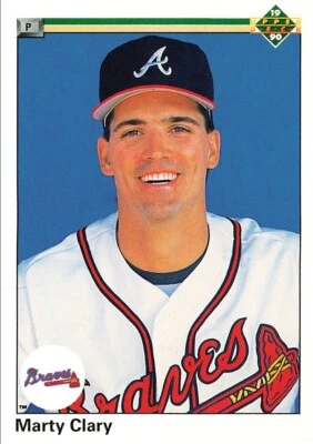 1990 Upper Deck #779 Marty Clary Atlanta Braves - Image 1 of 2
