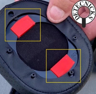 UKHISTORY-FINDERS Minelab Manticore ML105 Headphones Wind Noise Dampener Kit - DETECNICKS LTD