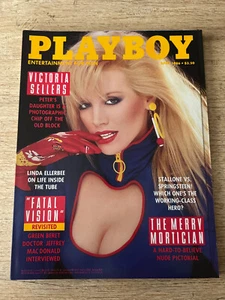 US PLAYBOY April 1986 - Victoria Sellers - Erotik Magazin - SEHR GUT - Bild 1 von 11