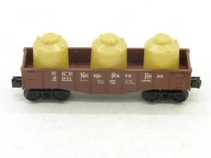 Lionel O Gauge O-27 Brown Nickel Plate Road Short Gondola 9031 VGC - Picture 1 of 8