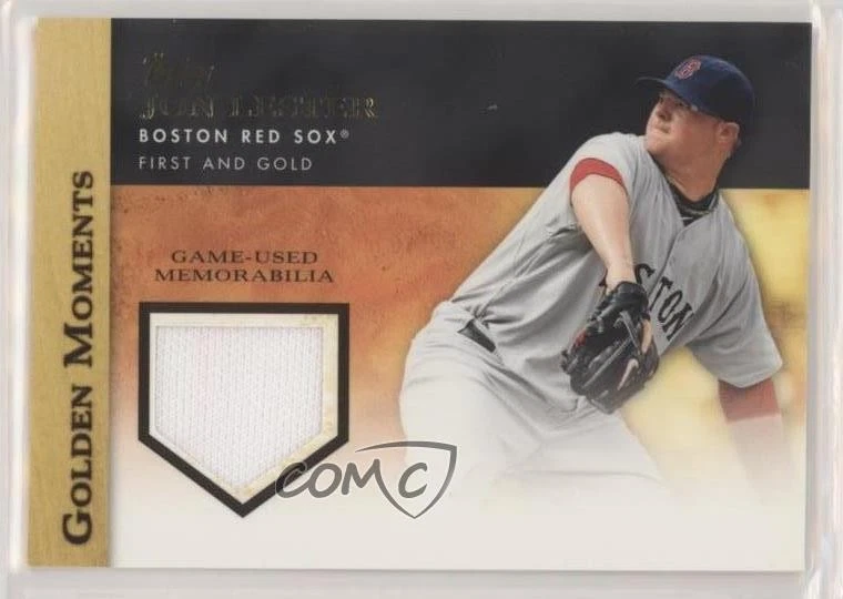 2012 Topps Golden Moments Relics Series 1 Jon Lester #GMR-JL - Image 1 of 2