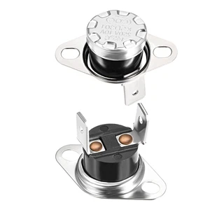 2 X KSD301 145°C10A Temperature Control Switch N.C Bakelite Material Thermostat - Picture 1 of 4