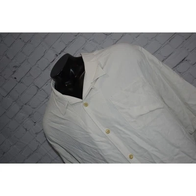 Tommy Bahama Hawaiian SILK Shirt Mens Size 4XB BIG White Loop Collar  - Image 1 of 4