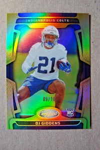 2025 Panini Certified Gold #164 DJ Giddens Rookie #'d 9/10 - Bild 1 von 2
