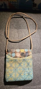 Bolso Bandolera Maruca Hecho a Mano Boulder CO 24" Gota 6x4.75x1 * Nuevo sin Etiquetas - Imagen 1 de 8