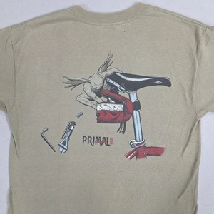 Camisa de Colección 1997 Primal Wear Para Hombre Grande Bicicleta Ciclista Hecha en EE. UU. Dos Caras Rara - Imagen 1 de 14