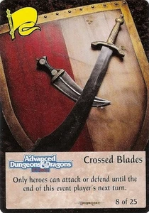Crossed Blades 8/25 - Dragonlance Spellfire CCG TSR, Inc. 1994 - Imagen 1 de 6