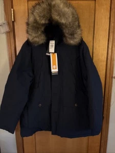 Timberland Daunenjacke Parka TB0A22W2 433 Herren Gr. XXLarge - Navy Blau - Bild 1 von 7