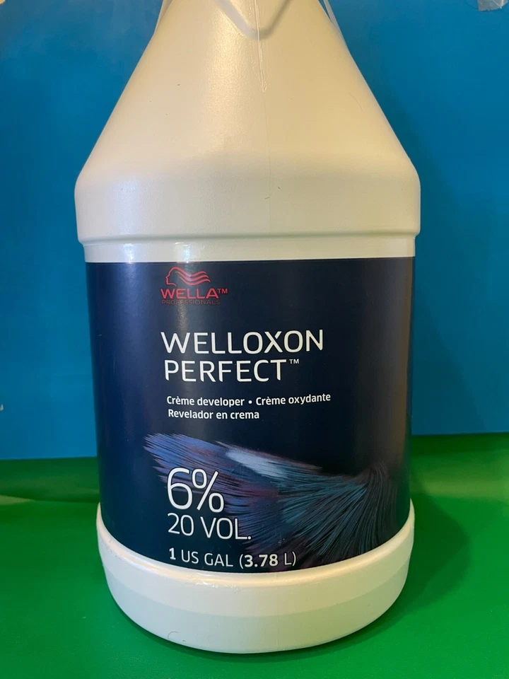 Wella Welloxon Perfect 20Volum Creme Developer 128oz Nuevo y Auténtico Foto 1 de 1