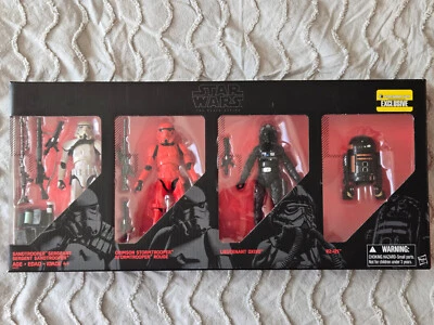 SANDTROOPER, CRIMSON, OXIXO, R2-Q5 Hasbro Star Wars Black Series 6" Figure MIB - Image 1 of 2