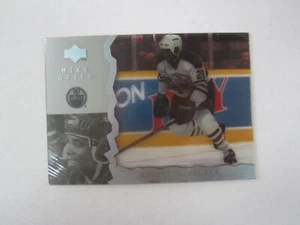 1996-97 Upper Deck Ice # 86 Mike Grier Card (B75) Edmonton Oilers - Picture 1 of 2