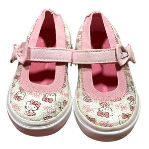 Keds Hello Kitty Charmmy Shoes Toddler Girl 5 M Pink White Sequin Mary Jane - Picture 1 of 14