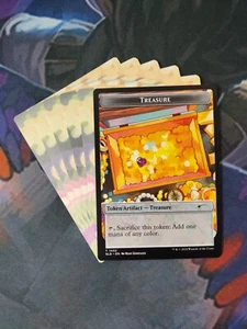 Schatz Medaille mit 5 Stickerbögen | Secret Lair: Pick em & Stick em | NM | MTG - Bild 1 von 6