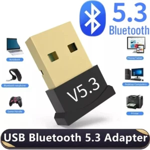 Bluetooth V5.3 USB Adapter Empfänger Sender Drahtlose Empfänger Dongle Stick - Bild 1 von 7