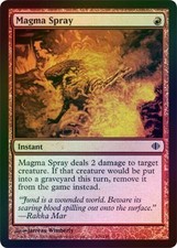 Magma Spray - Foil New MTG Shards of Alara Magic 2B3