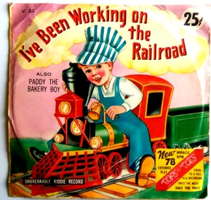 I've Been Working On The Railroad / Patty The Bakery Boy - Vinyl Tops For Tots - Picture 1 of 6