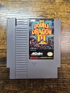 Double Dragon III 3 Sacred Stones (Nintendo NES, 1991) Tested - Picture 1 of 2