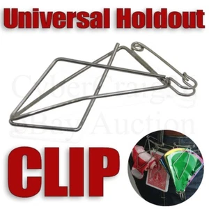 INTERRUPTOR UNIVERSAL HOLDOUT CLIP MÁGICO TRUCO DE UTILERÍA TARJETAS DE MONEDA ESPONJA BOLA BOLA - Imagen 1 de 4
