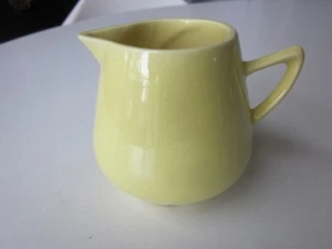 Vintage Yellow California Pottery Creamer - Picture 1 of 6
