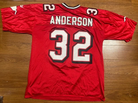 VTG Puma stitched Calgary Stampeders Football Jersey CFL #32 Kelvin Anderson XL Cover