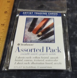 Strathmore Artist Trading Cards: Assorted Pack - Brand New # 105-908 - Picture 1 of 4